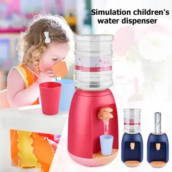 

Delicate Mini Water Dispenser Set Toy DIY Safety Simplicity Kitchen Appliances Pretend Play for Kids Birthday Party Best Gift