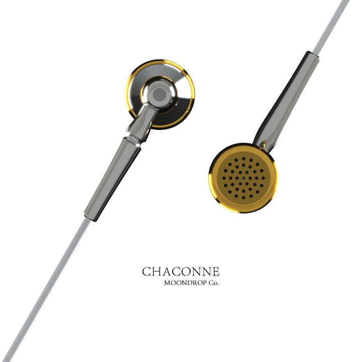 Moondrop Chaconne ортодинамический HiFi монитор в ухо наушник DJ Спорт наушник с 4N OFC кабель Moondrop Kanas pro