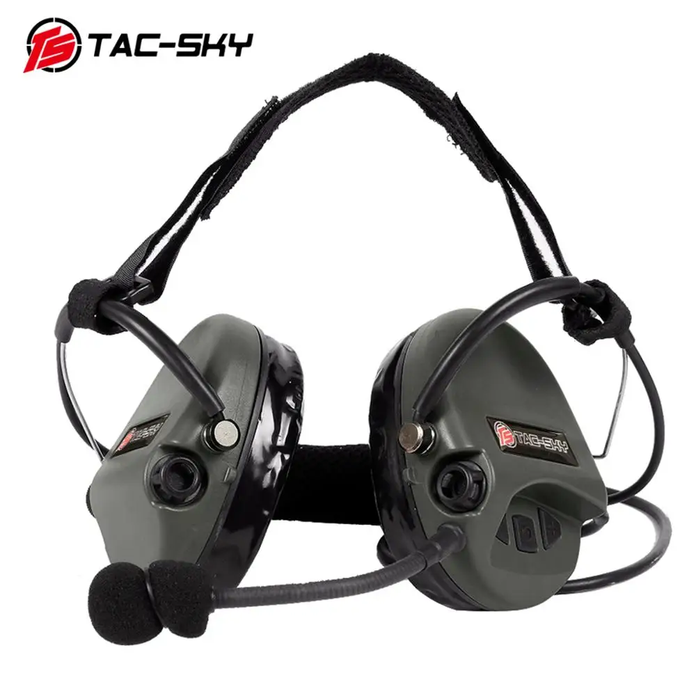 TAC-SKY TCI LIBERATOR II Softair наушники SORDIN силиконовые наушники с шумоподавлением тактические военные наушники FG