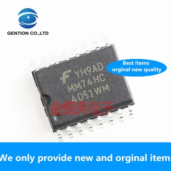 

10pcs 100% orginal new MM74HC4051WM 74HC4051 SOP-20 wide body 7.2mm