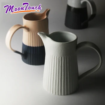 

550ml Ceramics Coffee Pot Coffee Kettle Share Pot Heat Resistant Teapot Reusable Coffee Pot Afternoon teapot Coffee Utensils