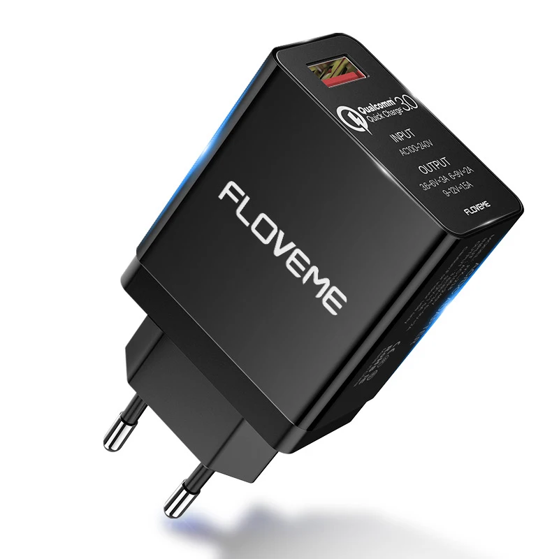 Зарядное устройство USB quick charge 3,0 для iPhone iPad iPod Универсальный мобильный телефон Быстрый Сетевой адаптер питания USB портативный для Xiaomi samsung - Тип штекера: Европейский Союз (ЕС)