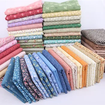

Multi Purpose 8Pcs/Set Cotton Fabric 26*24cm DIY Sewing Craft Nice Gift for Household Floral Patrern Patchwork Cloth Retro Style