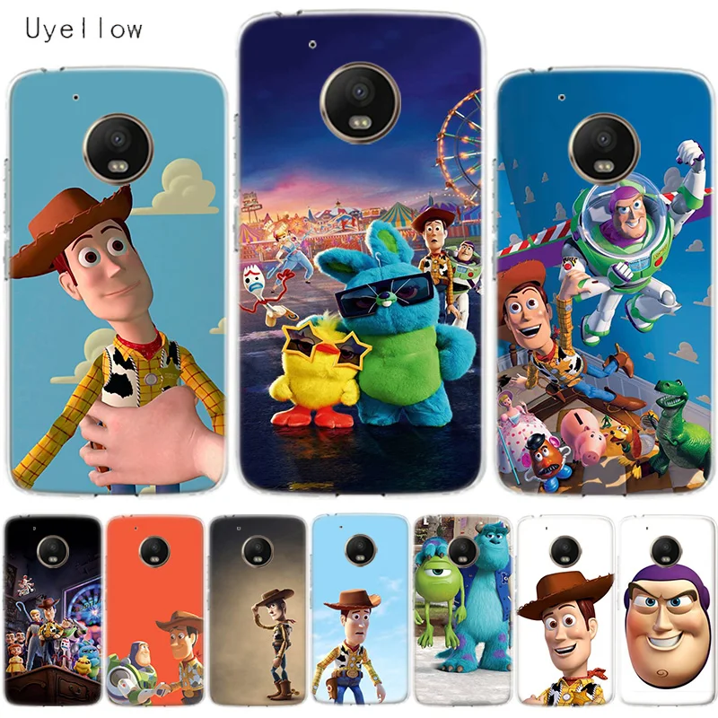 

Uyellow Toy Story 4 Buzz Cover For Motorola G4 G5 G5S G6 G7 E4 E5 Plus Play Phone Case For Moto G7 Power Silicone Coque Shell