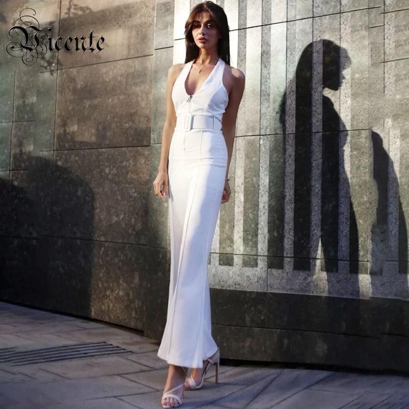 VC все бесплатная доставка 2020 Горячий Новый трендовый белый комбинезон