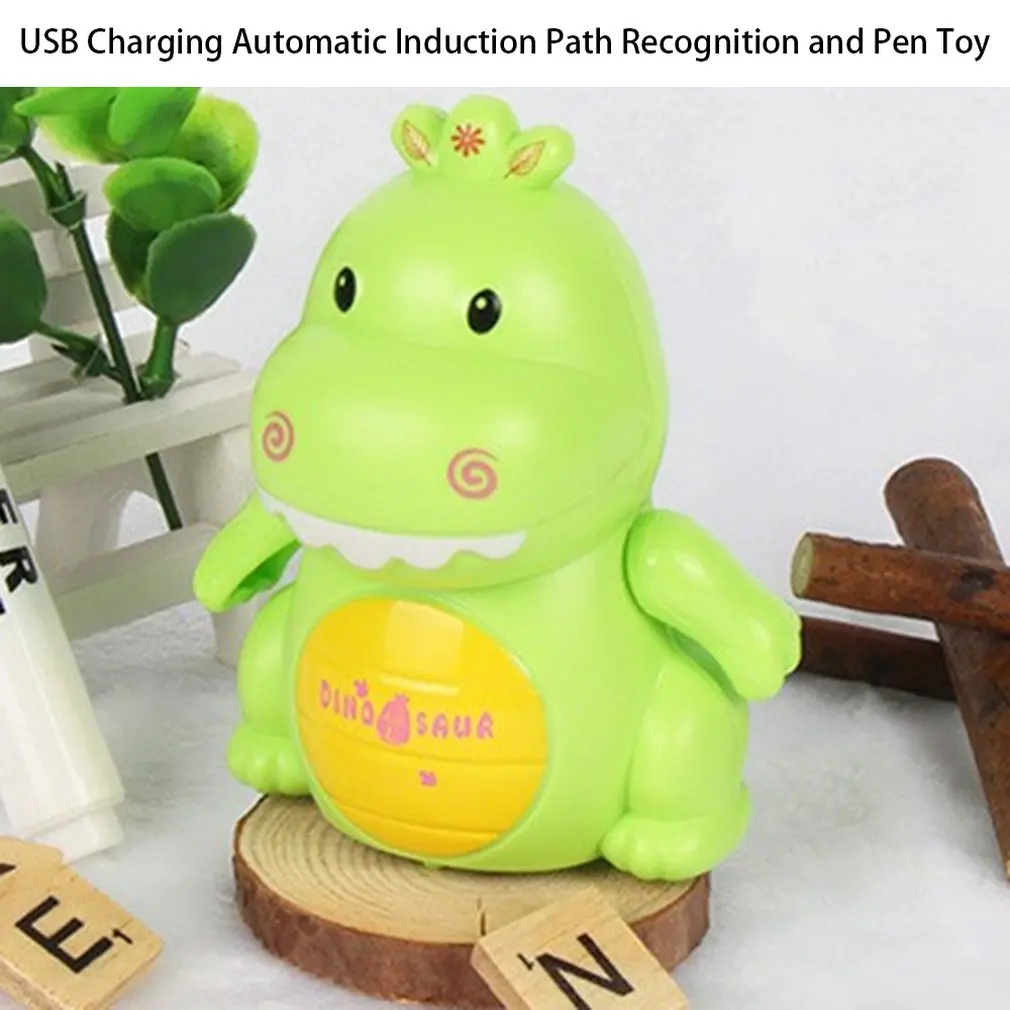 Индукционная ручка и ручка динозавр Usb зарядка Автоматическая Индукционная дорожная маркировка и ручка Новые экзотические Игрушки