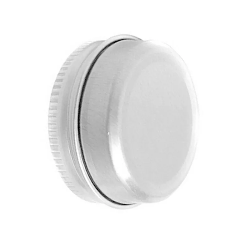 Прочная круглая алюминиевая пустая банка для косметики 8 размеров жестяной