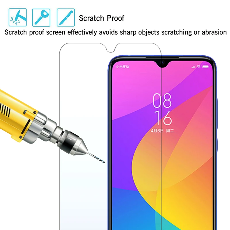 3 шт. Защитное стекло для xiaomi mi a3 cc9e защита экрана ksio mi a 3 3a mi a3 xiaomi a3 закаленное стекло бронированная листовая пленка