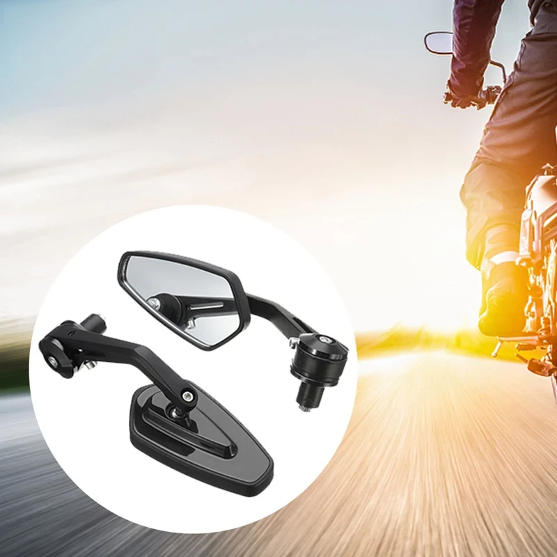 Мотоцикл зеркало заднего вида модифицированные ретро цвета доступны для Kawasaki Honda Yamaha мотоцикл отражатель зеркало много цветов