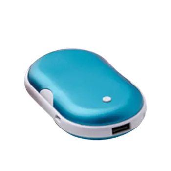 

2 In 1 Cute USB Rechargeable Hand Warmer 5200ma Phone Power Bank Mini Portable Travel Handy Long-Life Pocket Hand Warmer