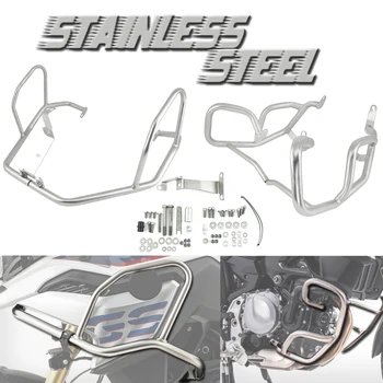 

Motorcycle Upper Lower For BMW F750GS Highway Crash Bar Engine Guard Bumper Frame Protector F 750 GS F 750GS F750 GS 2019 2020