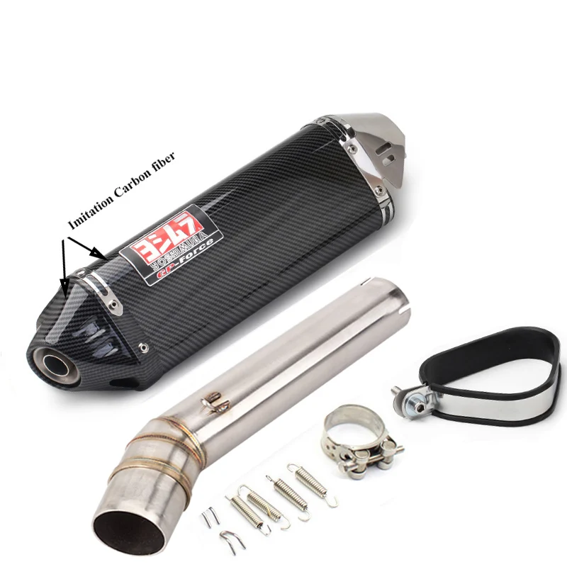 Глушитель выхлопной трубы для мотоцикла Yoshimura из углеродного волокна глушитель
