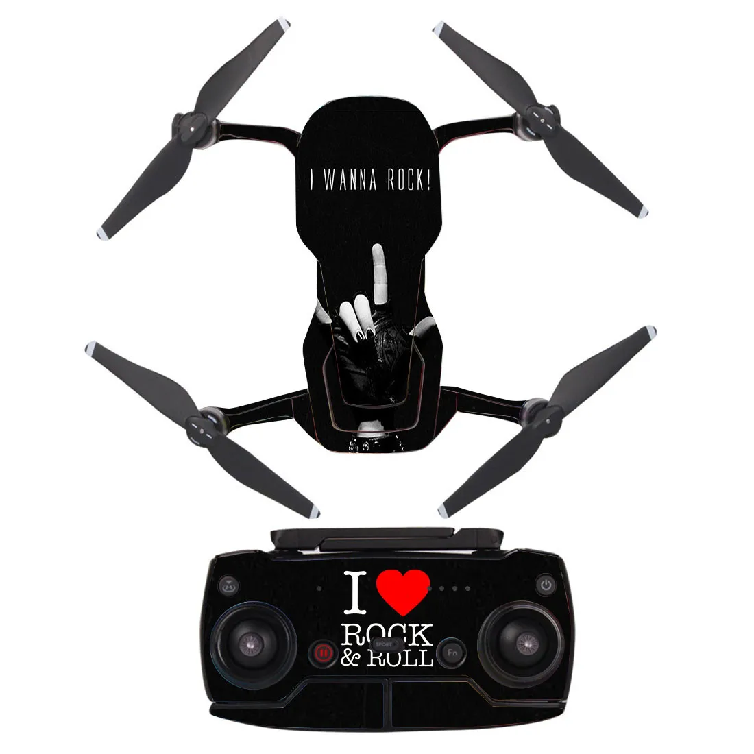 Камуфляжная Водонепроницаемая наклейка для DJI MAVIC AIR Drone корпус оболочка защита кожи Квадрокоптер камера Drone Кожа Наклейка аксессуары