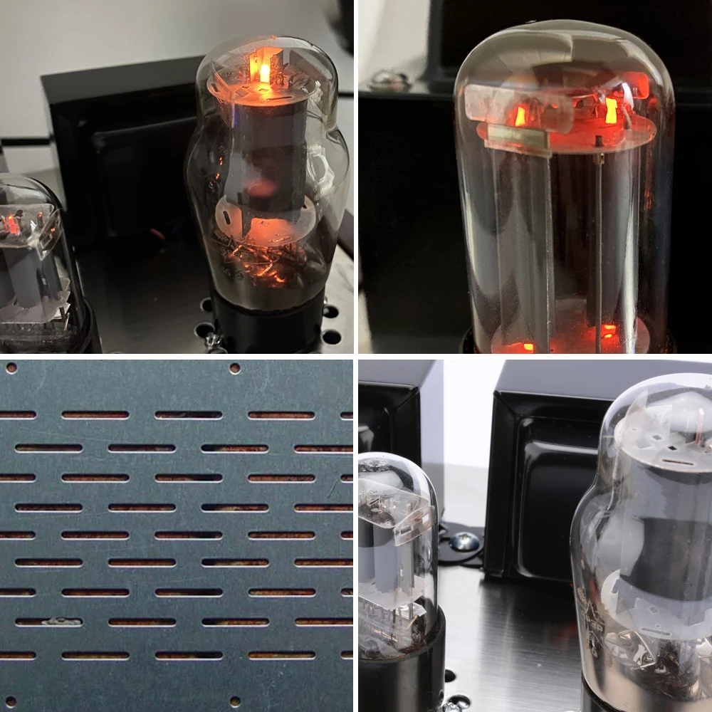 AIYIMA трубка HiFi домашние усилители класса A 6N9P 6P3P вакуумный ламповый усилитель мощности стерео усилитель аудио DIY звук динамик домашний кинотеатр