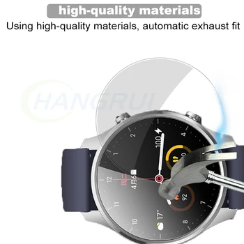 

10Pcs Tempered Glass For Haylou Solar Full Cover Screen Protector Clear Film Cover For XiaoMi Haylou Solar LS05 Smart Watch Film