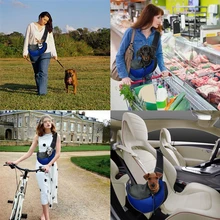 Pet Puppy Carrier S/M Outdoor Travel Shoulder Bag Mesh Oxford Comfort Sling Handbag Tote Pouch