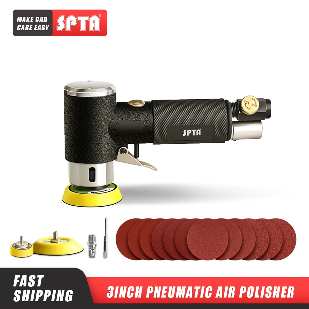 SPTA 1 "/2"/3 "Случайная орбита воздушный шлифовальный Мини пневматический