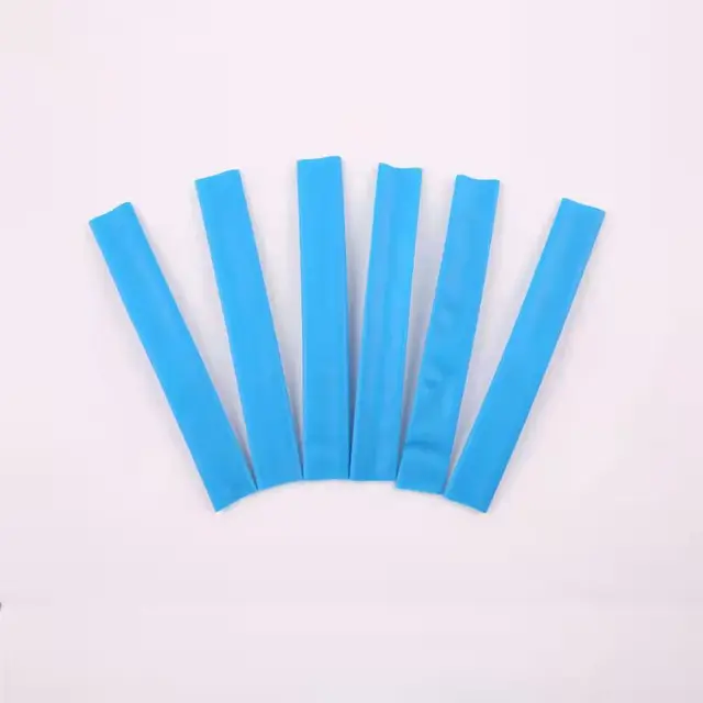 10cm Cable Protector Heat Shrink Tube Organizer Cord Management Cover For Android iPhone 5 5s 6 6s 7 7p 8 8p xs Earphone MP3 USB Blue for iphone