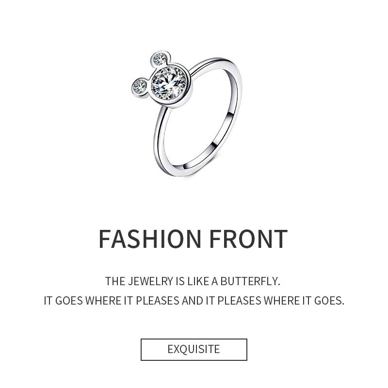 Homod Горячая серебряного цвета 22 стиля стекируемые вечерние кольца для женщин бренд ювелирные изделия, обручальное кольцо подарки