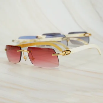 

Retro White Sunglasses for Men Purple Sunglasses for Women Luxury Men Sun Glasses Fashion Pink Shades for Driving Decoration