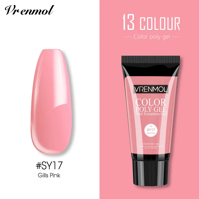 30ml SY17 Vrenmol, не очищающее верхнее покрытие, верхнее покрытие, Базовое покрытие, основа, грунтовка, Гель-лак для ногтей, УФ светодиодный Гель-лак, впитывающий Гель-лак - Цвет: 30ml SY17
