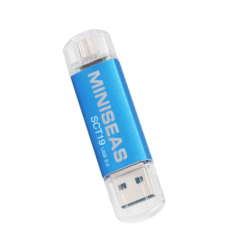 Usb 3,0 Miniseas OTG USB флеш-накопитель для смартфонов/планшетов/ПК 8 ГБ 16 ГБ 32 ГБ 64 Гб 128 ГБ флеш-накопитель высокоскоростной флеш-накопитель