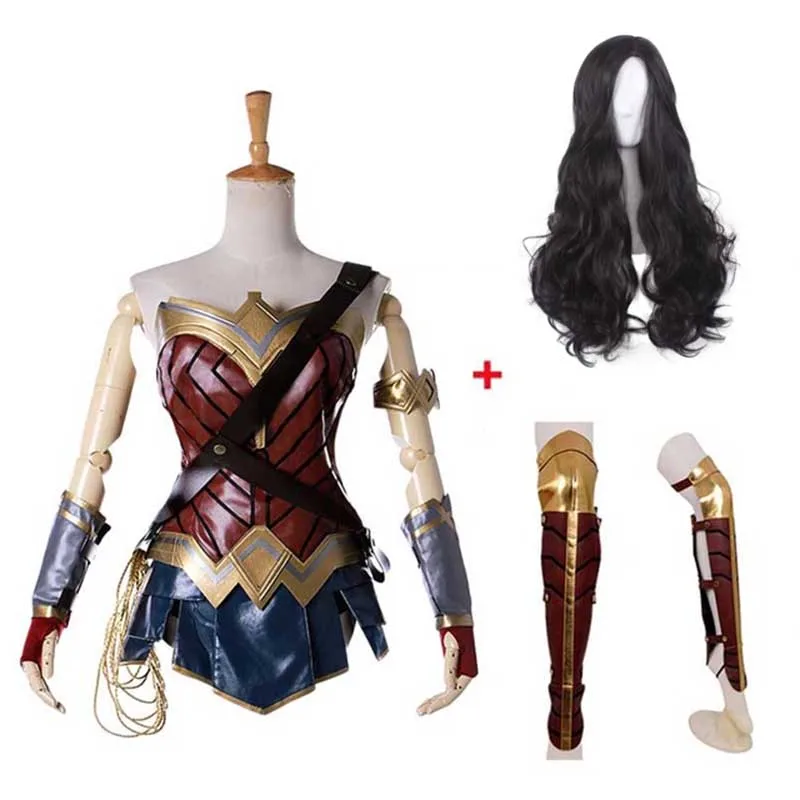 Costumes Reenactment Theatre Costume Woman Wonder Woman Superwoman Costume Halloween Carnival 392 Clothing Shoes Accessories Vishawatch Com