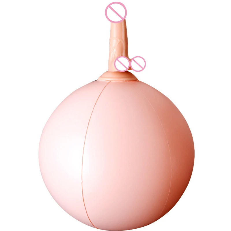 Женский Большой реалистичный надувной петух обнаженный Мяч Узор счастливое удовольствие реквизит