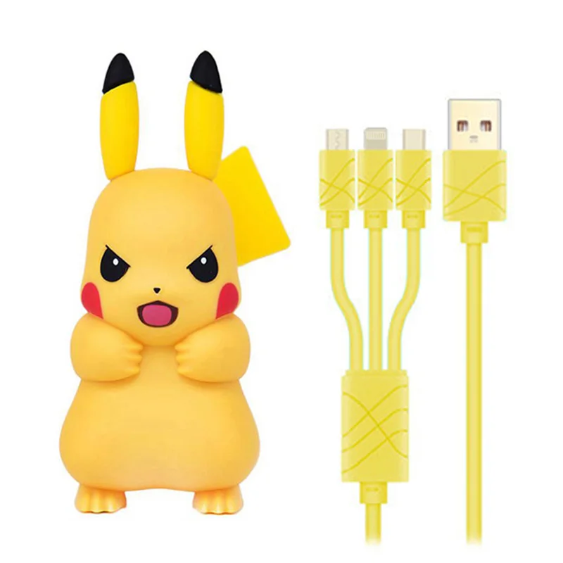 Kawaii пикачуэ дизайн Usb зарядное устройство для мобильного телефона настенное зарядное устройство адаптер для samsung Galaxy S8 S7 S6 Edge S5 J7 J5 J3 A5 и т. д