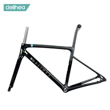 DELIHEA 2019 RESTO BOB Aro/Disco de Freio Novo Super Leve Quadro De Estrada de Carbono Disco Quadro BSA/BB30 Bicicleta quadro XDB/DPD