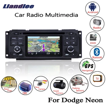 شراءLiandlee أندرويد سيارة ل دودج نيون 2000 ~ 2005 راديو CD DVD لاعب GPS نافي الملاحة خرائط كاميرا OBD شاشة التلفزيون وسائل الإعلام