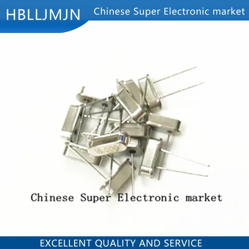 20PCS 16.000MHZ 16.000M 16M 16MHZ 16 MHZ HZ Crystal Oscillator HC-49S | Электронные компоненты и принадлежности