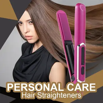 

Straightening Irons Fast Warm-up Heating Plate Hair Straightener High Performance Lithium Battery Safe and Convenient