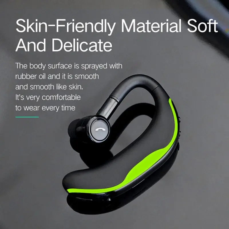 F600 Handsfree бизнес Bluetooth наушники ушной крючок 180 градусов вращающаяся гарнитура USB
