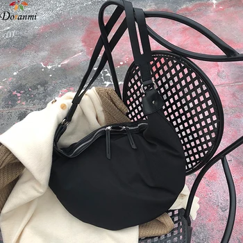 

DORANMI Canvas Pillow Shoulder Bags For Women 2020 New Large Capacity Casual Totes Female Messenger Bags Bolsos Mujer BG517