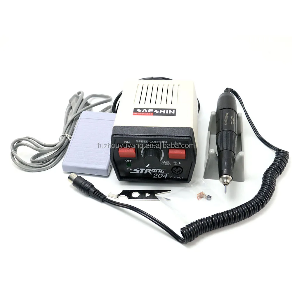 

strong 204 Nail drill electric manicure 35000RPM nail drill polishing file machine For nail care