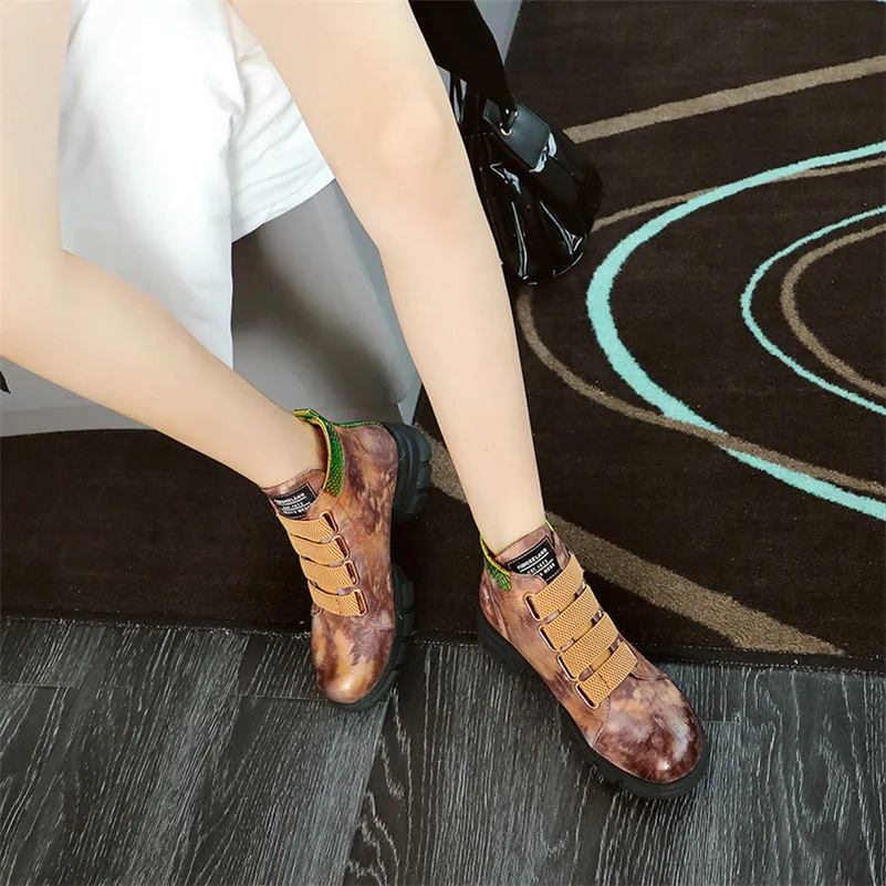 FEDONAS Winter Fashion Microfiber Leather Female Sports Short Boots Comfortable Women Ankle Boots Big Size Casual Shoes Woman