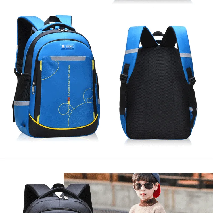School Bags For Boys Girls Children Backpacks Primary Students Orthopedic Backpack Waterproof Schoolbag Kids Mochila