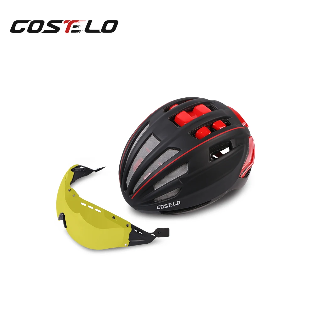 Costelo велосипедный шлем Lenes MTB Горный Дорожный велосипедный шлем Lenes велосипедный шлем Casco speed Airo RS Ciclismo очки Bicicleta