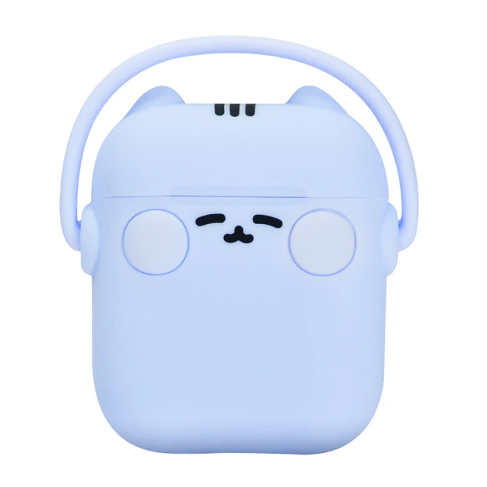 Силиконовый чехол для маленьких кошек, мультяшная Беспроводная bluetooth-гарнитура, силиконовый чехол для Airpod GDeals