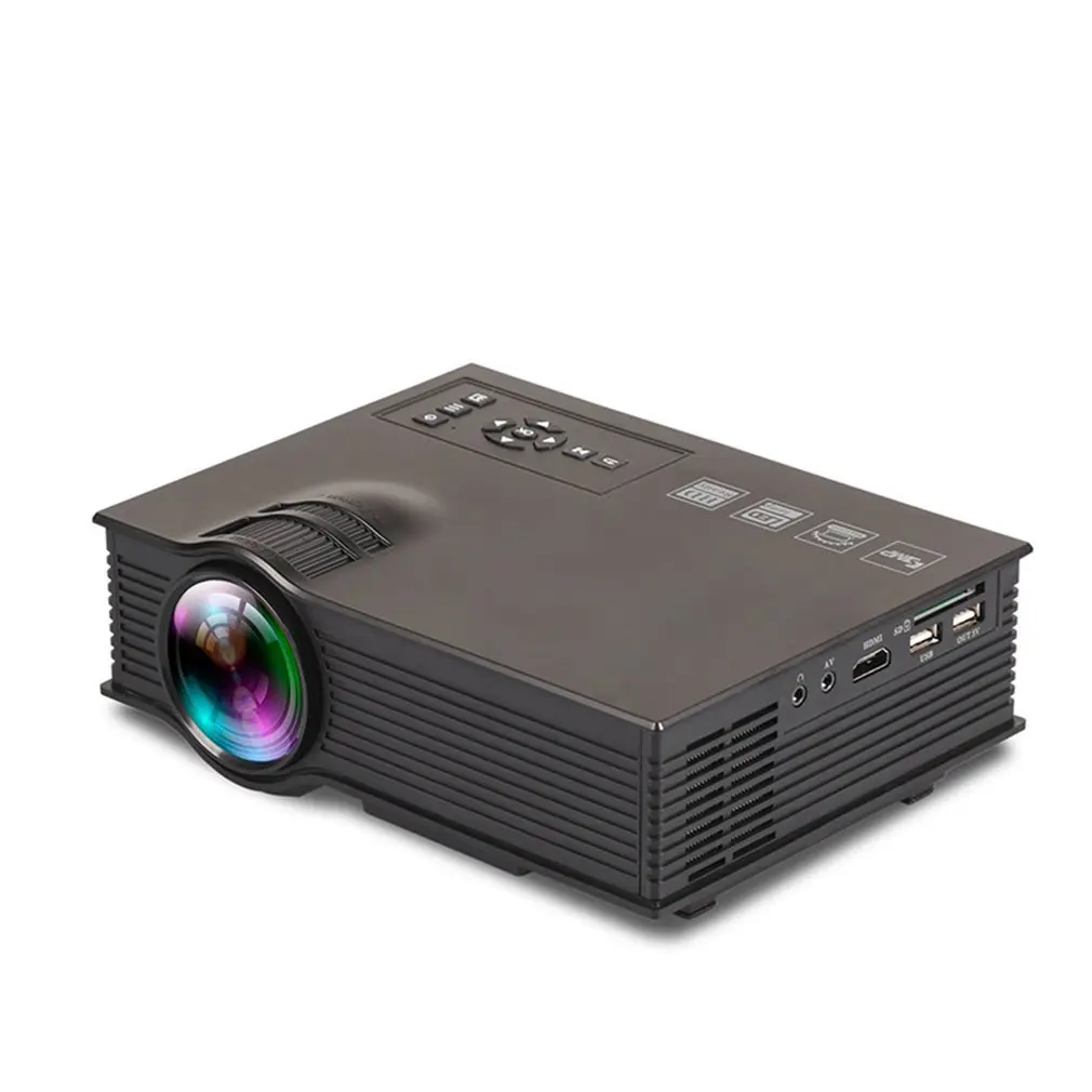 

UC40+ Multimedia Projector HD LED Media Player Smart Home Cinema Theater Office Home Video Projector EU Socket