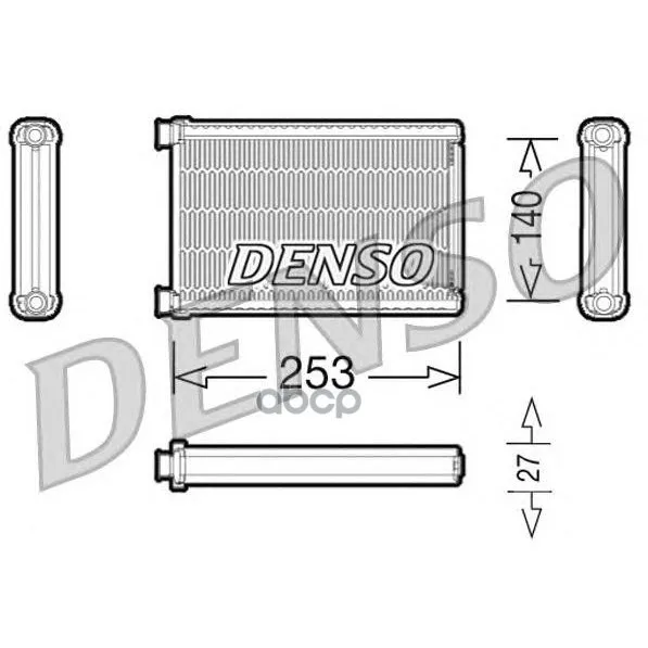 Радиатор Отопителя Denso арт. DRR05005