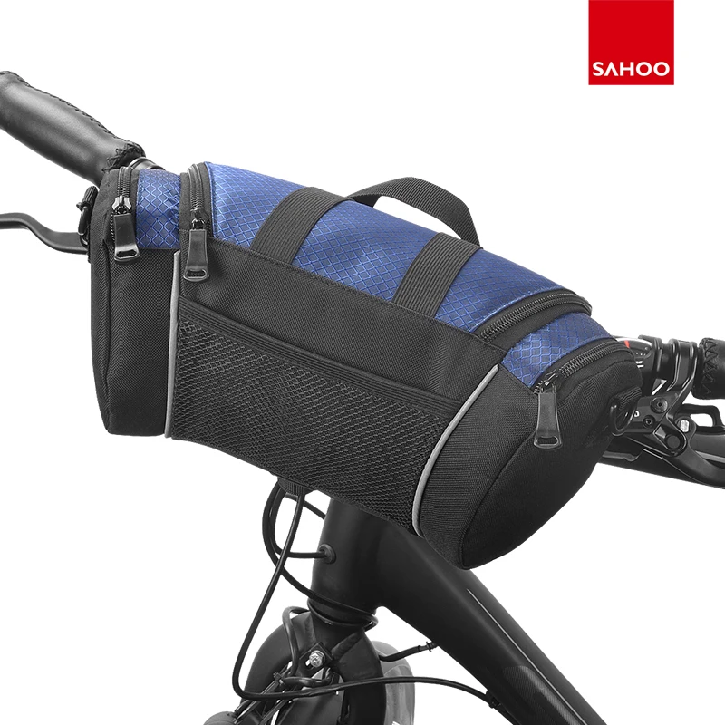 SAHOO bike handlebar bag Bike Front Top Tube Bag Cycling Pouch Bicycle