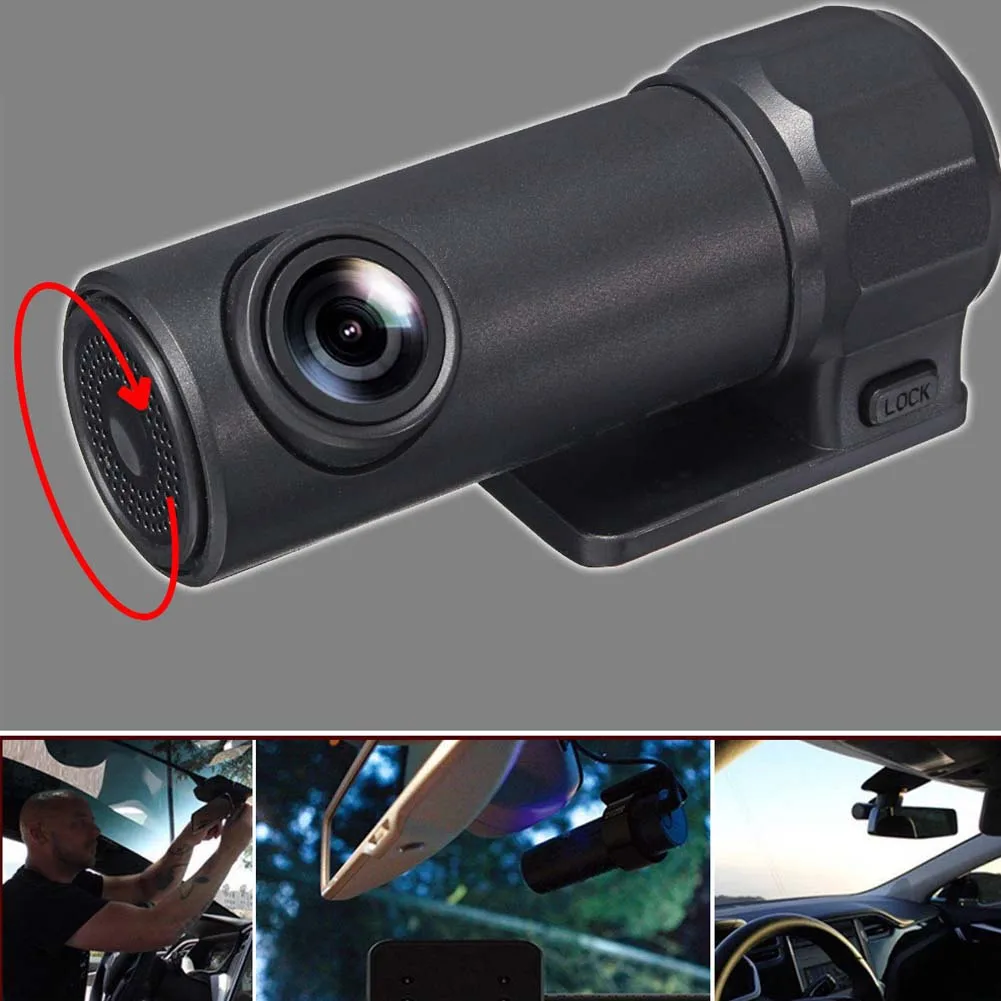 Автомобильный видеорегистратор+ аксессуары Автомобильный регистратор dvr Dash камера 1080P HD Универсальный 170 градусов видение беспроводной видео рекордер монитор