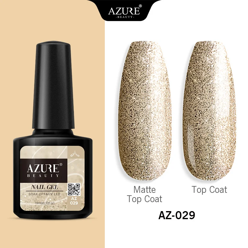 Azure beauty новейшая цветная серия Гель-лак блестящие Платиновые Блестки УФ-гель для ногтей долговечный Блестки УФ-лак для ногтей гель - Цвет: 29