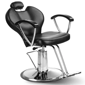 

PVC Leather Hair Chair Hydraulic Recline Barber Swivel Stool Adjustable Height Seat for Beauty Salon SPA Tattoo Barbershop