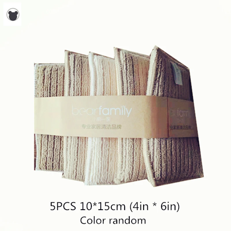 Губка для мытья посуды BEAR FAMILY 5 шт. 10 × 15 см (4 6 дюймов)|Чистящие щетки| |