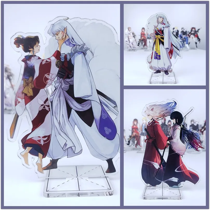 Игрушечная фигурка Inuyasha Аниме inuyasha Higurashi Kagome акриловая кукла 15 см для
