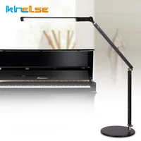 LED Piano Lamp Swing Arm Architect Lamp Flexible Clamp on Table Lights Classical Bedside Desk Light Dimmable Reading Study Lamp 1