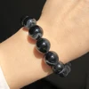 Natural Stone Black Striped Agates Beads For Jewelry Making Round Loose Spacer Onyx Beads DIY Bracelet Necklace 4/6/8/10/12mm ► Photo 2/4